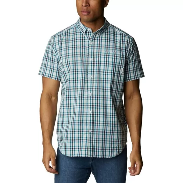 Columbia Mens Rapid Rivers Ii Short Sleeve ShirtIcy Morn Everyday Gingham