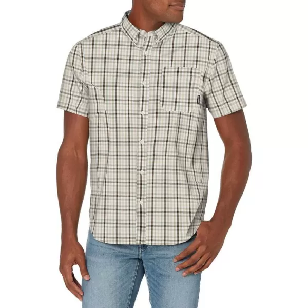 Columbia Mens Rapid Rivers Ii Short Sleeve ShirtOlive Green Gingham