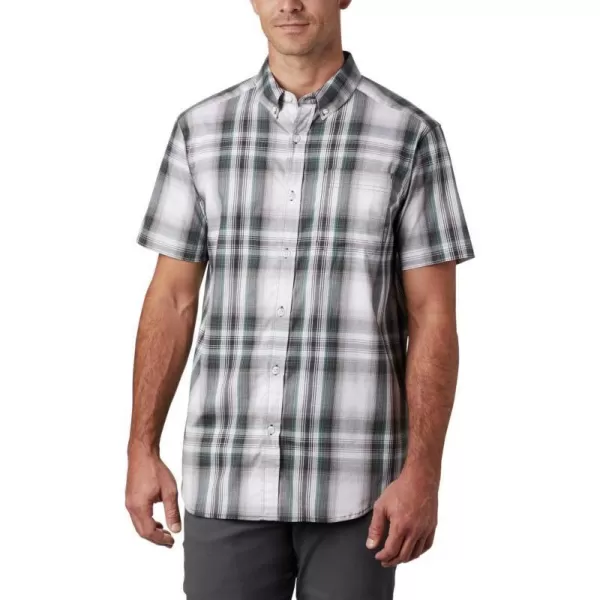 Columbia Mens Rapid Rivers Ii Short Sleeve ShirtThyme Green Ombre Plaid