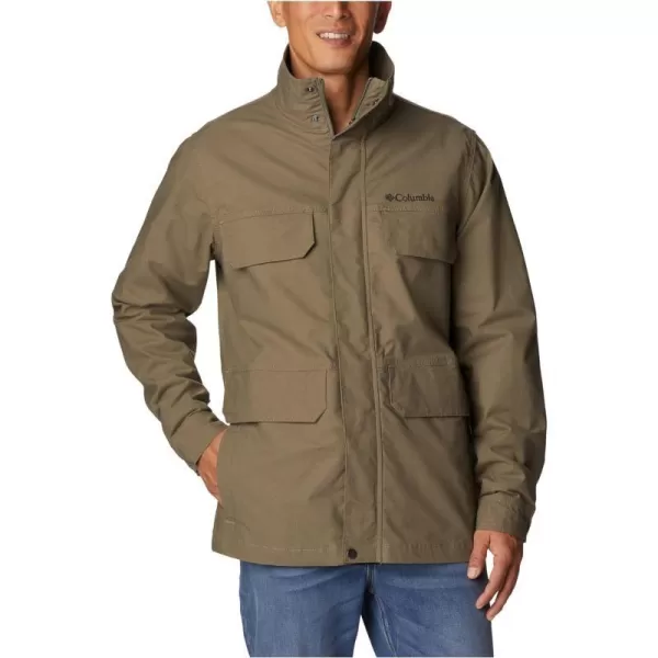 Columbia Mens Sage Lake JacketStone Green