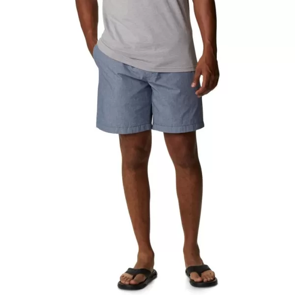 Columbia Mens Scenic Ridge Pullon ShortDark Mountain Chambray