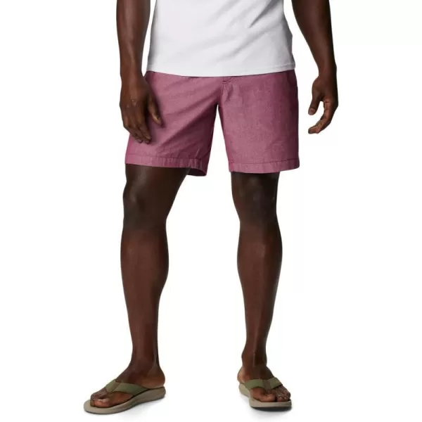 Columbia Mens Scenic Ridge Pullon ShortRed Onion Chambray