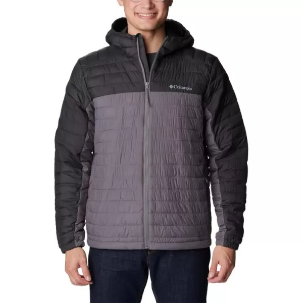 Columbia Mens Silver Falls Hooded JacketCity Grey  Shark