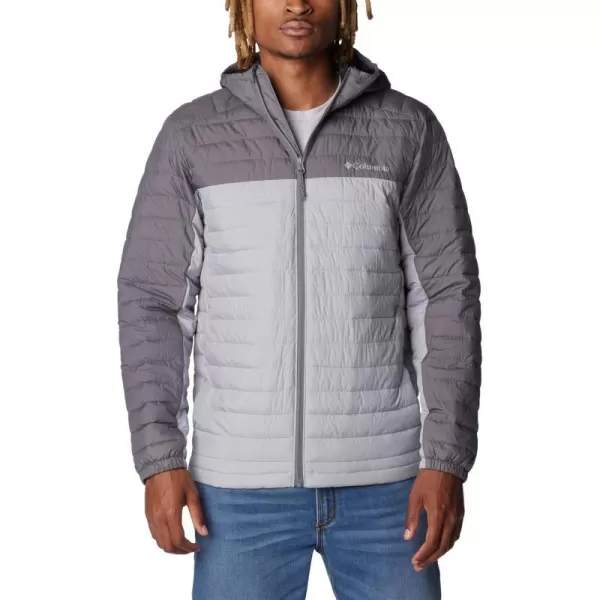 Columbia Mens Silver Falls Hooded JacketColumbia GreyCity Grey