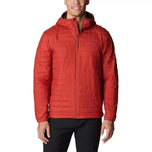 Columbia Mens Silver Falls Hooded JacketWarp Red