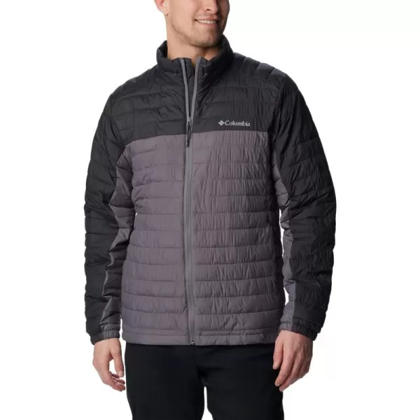 Columbia Mens Silver Falls JacketCity Grey  Shark