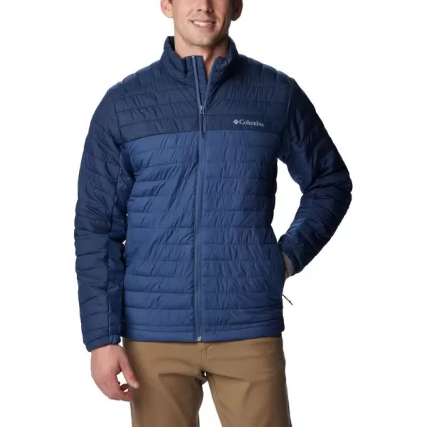 Columbia Mens Silver Falls JacketDark Mountain  Collegiate Navy