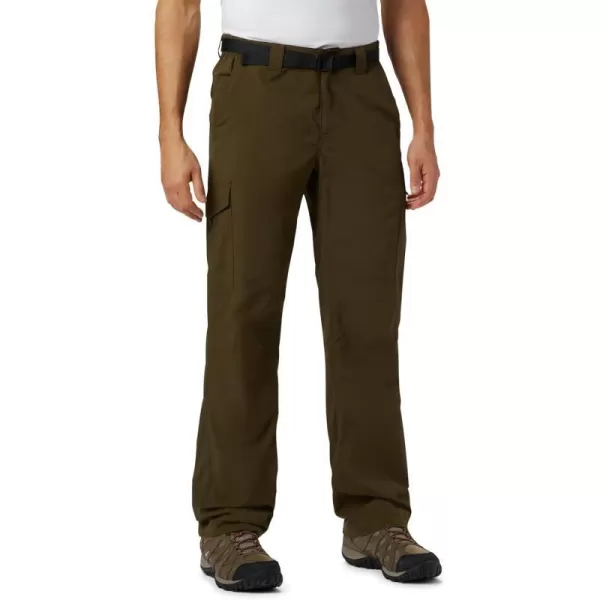 Columbia Mens Silver Ridge Cargo PantStandard Olive Green