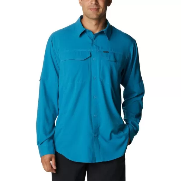 Columbia Mens Silver Ridge Lite Long Sleeve ShirtDeep Marine