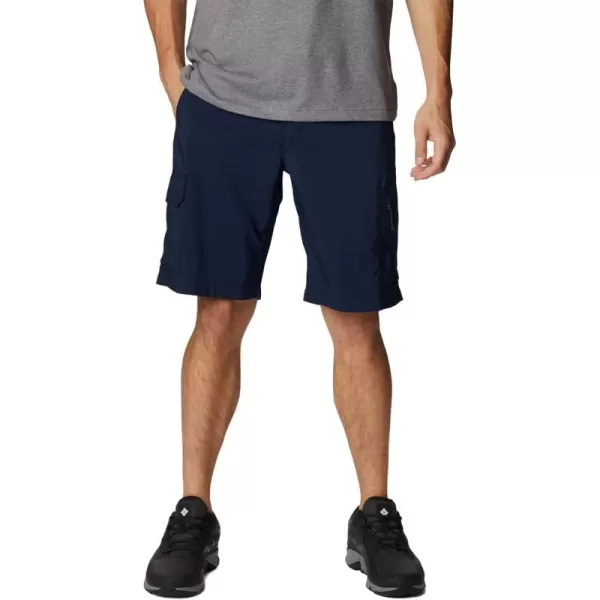 Columbia Mens Silver Ridge Utility Cargo ShortCollegiate Navy