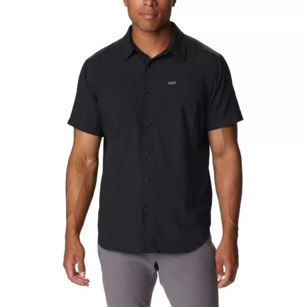 Columbia Mens Silver Ridge Utility Lite Short SleeveBlack