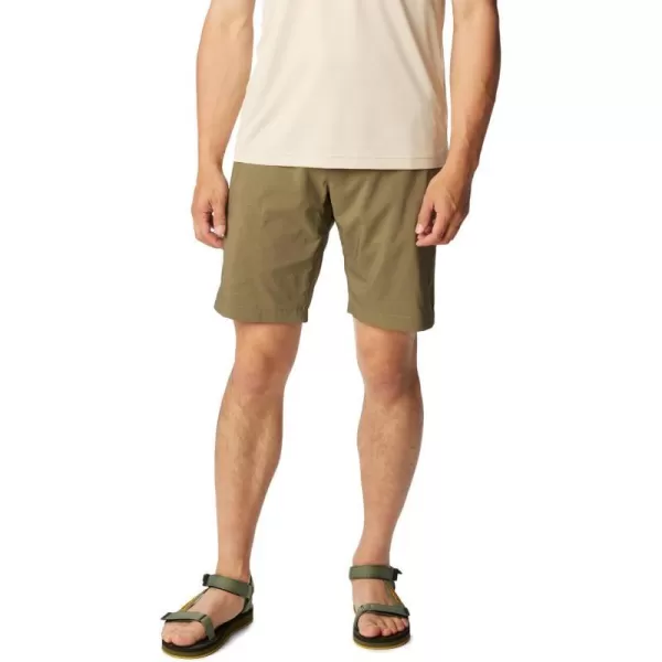 Columbia Mens Silver Ridge Utility ShortStone Green