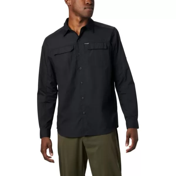 Columbia Mens Silver Ridge20 Long Sleeve ShirtBlack