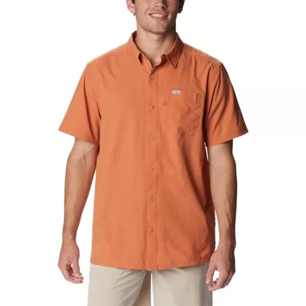 Columbia Mens Slack Tide Camp ShirtIsland Orange