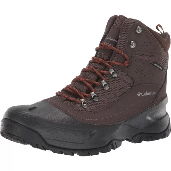 Columbia Mens Snowcross Mid Snow BootCordovanDark Adobe