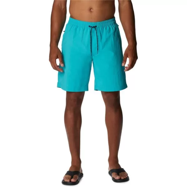 Columbia Mens Standard M Summerdry ShortBright Aqua