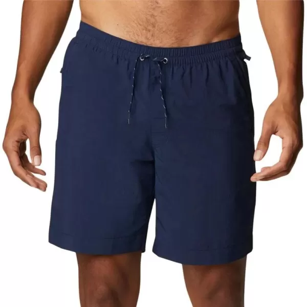 Columbia Mens Standard M Summerdry ShortCollegiate Navy