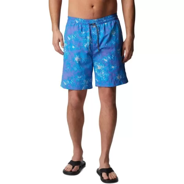 Columbia Mens Standard M Summerdry ShortPurple Lotus Corbett