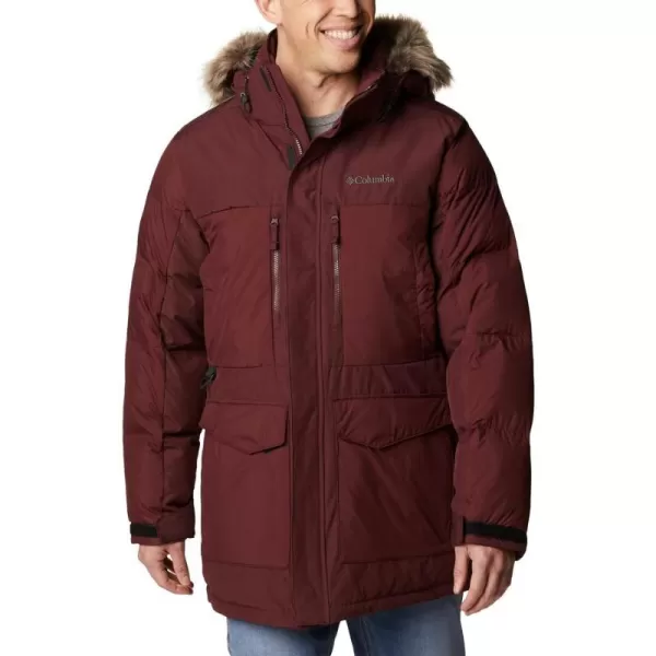 Columbia Mens Standard Marquam Peak Fusion ParkaElderberry