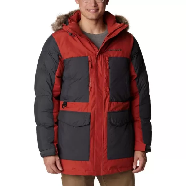 Columbia Mens Standard Marquam Peak Fusion ParkaOrange