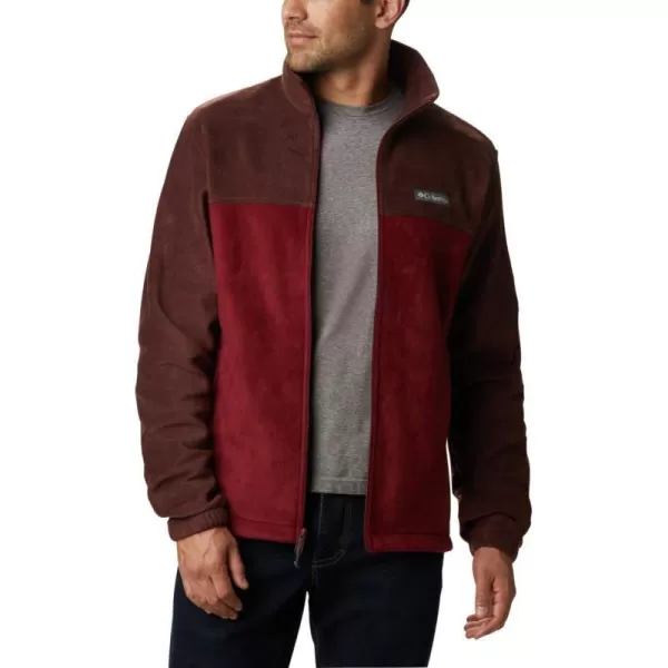 Columbia Mens Steens Mountain 20 Full Zip Fleece JacketRed LodgeRed Jasper