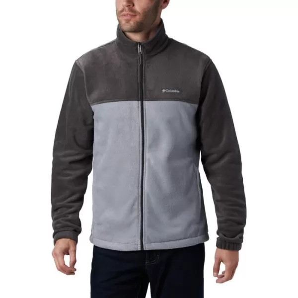 Columbia Mens Steens Mountain 20 Full Zip Fleece JacketSharkGrey Ash