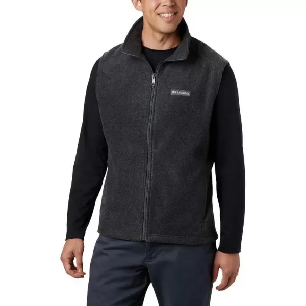 Columbia Mens Steens Mountain VestCharcoal Heather