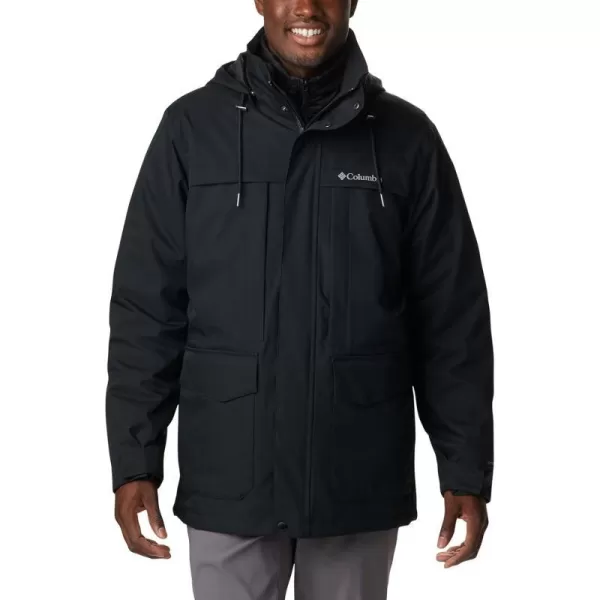 Columbia Mens Stuart Island Interchange JacketBlack