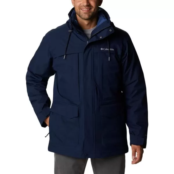 Columbia Mens Stuart Island Interchange JacketCollegiate Navy