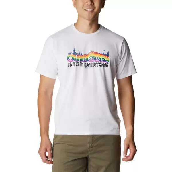 White/All for Outdoor Pride Graphic