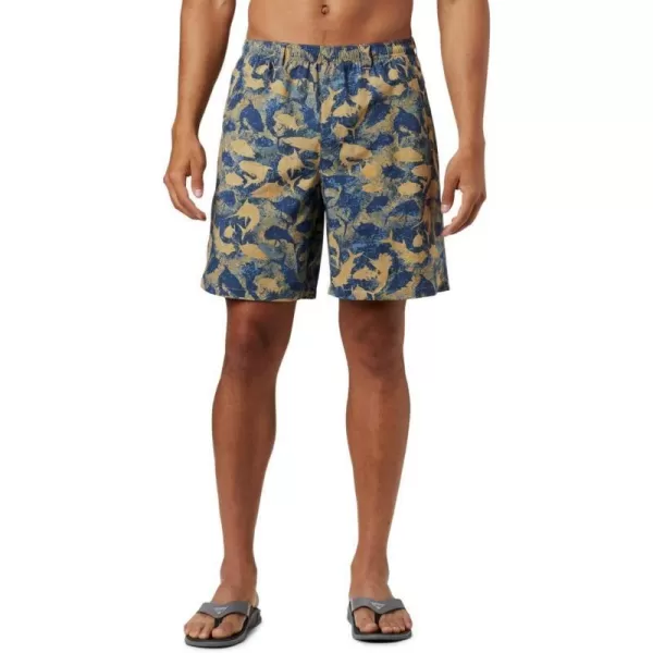 Columbia Mens Super Backcast Water ShortBeach Inside Out Camo