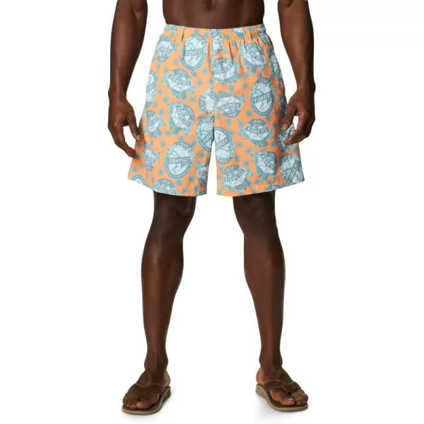 Columbia Mens Super Backcast Water ShortBright Nectar Spirits N Sails Print