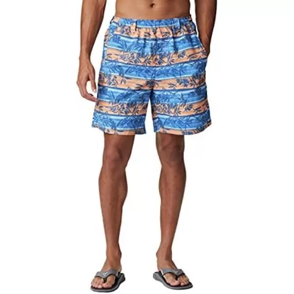 Columbia Mens Super Backcast Water ShortBright Necter Ombre