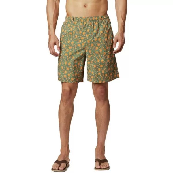 Columbia Mens Super Backcast Water ShortPond Marlin Palms Print