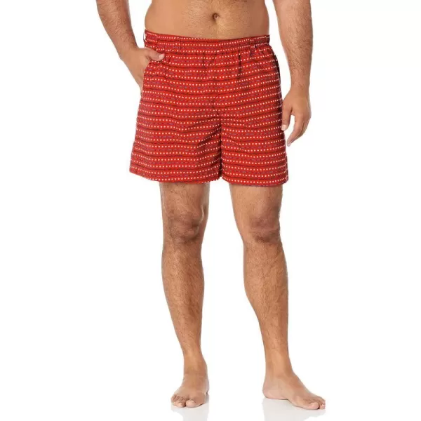 Columbia Mens Super Backcast Water ShortRed Spark Americana Print