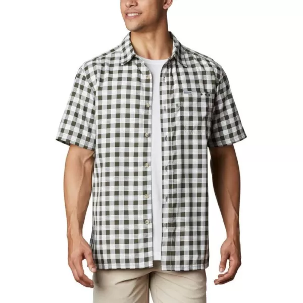 Columbia Mens Super Slack Tide ShirtAlpine Tundra Palaka Plaid