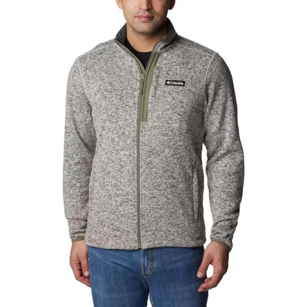 Columbia Mens Sweater Weather Full ZipDark Stone Heather