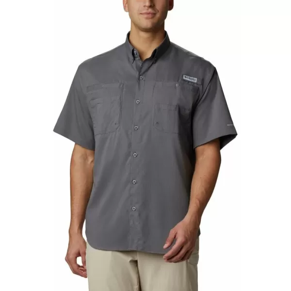 Columbia Mens Tamiami II Short Sleeve ShirtCity Grey