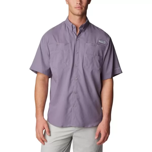 Columbia Mens Tamiami II Short Sleeve ShirtGranite Purple