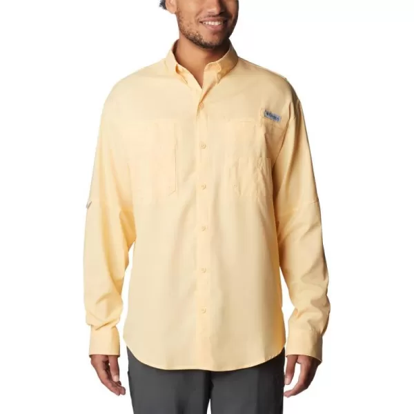 Columbia Mens Tamiami Ii Long Sleeve ShirtCocoa Butter