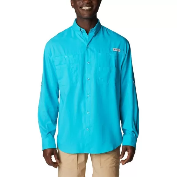 Columbia Mens Tamiami Ii Long Sleeve ShirtOcean Teal