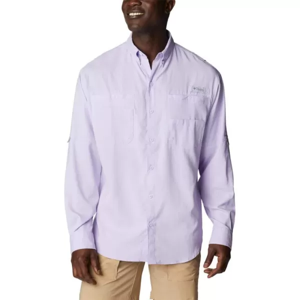 Columbia Mens Tamiami Ii Long Sleeve ShirtSoft Violet