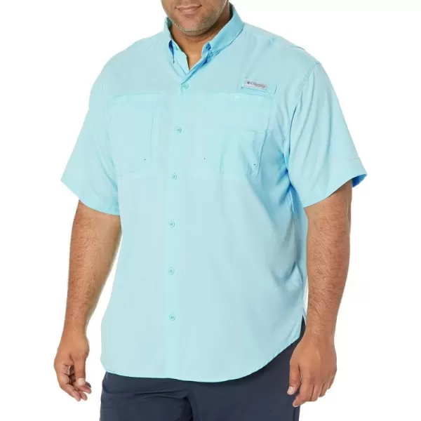 Columbia Mens Tamiami Ii Short Sleeve ShirtLight Blue