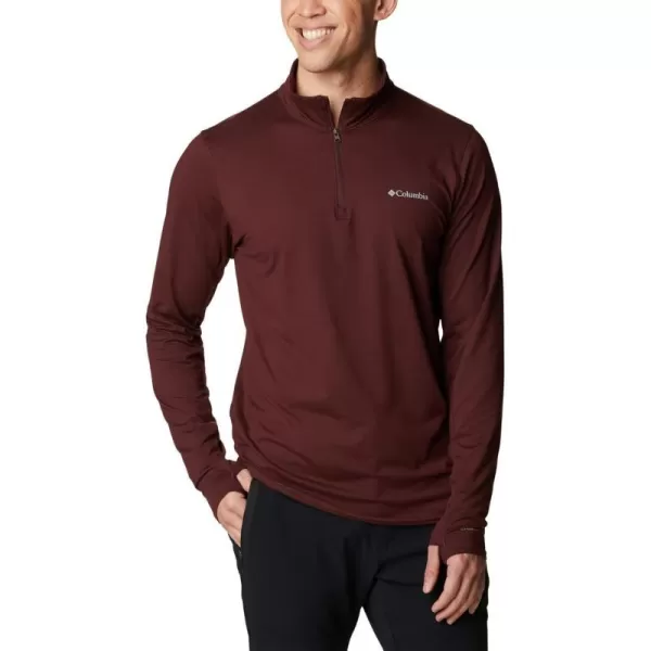 Columbia Mens Tech Trail 14 ZipElderberry