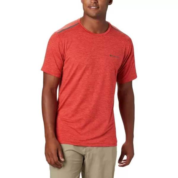 Columbia Mens Tech Trail Crew NeckWildfire