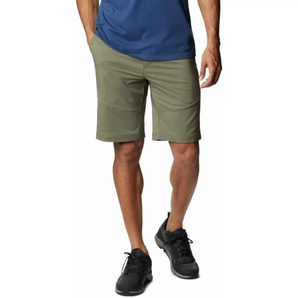 Columbia Mens Tech Trail ShortStone Green