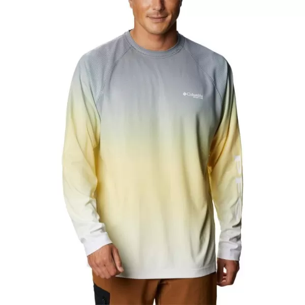 Columbia Mens Terminal Deflector Printed LsSun Glow Gradient