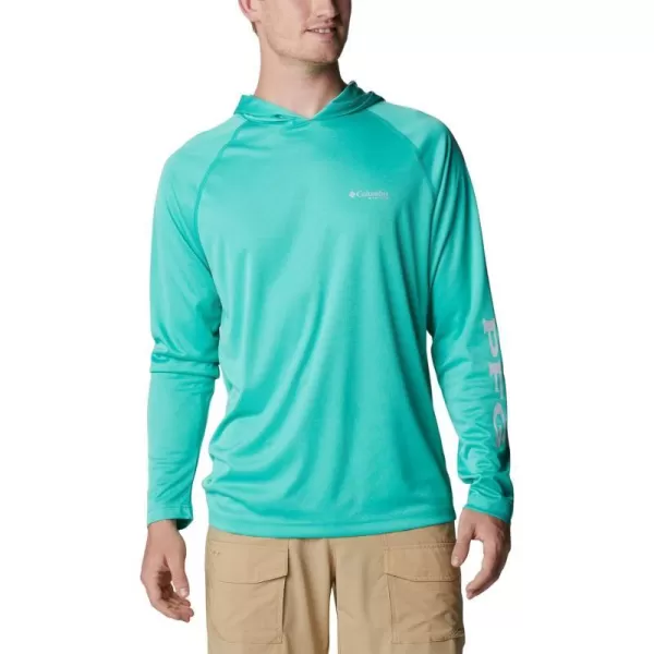 Electric Turquoise Heather/Cool Grey Logo