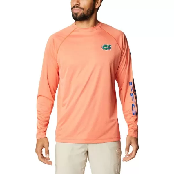 Columbia Mens Terminal Tackle Long Sleeve Shirt Wicking MaterialFlorida Gators 18