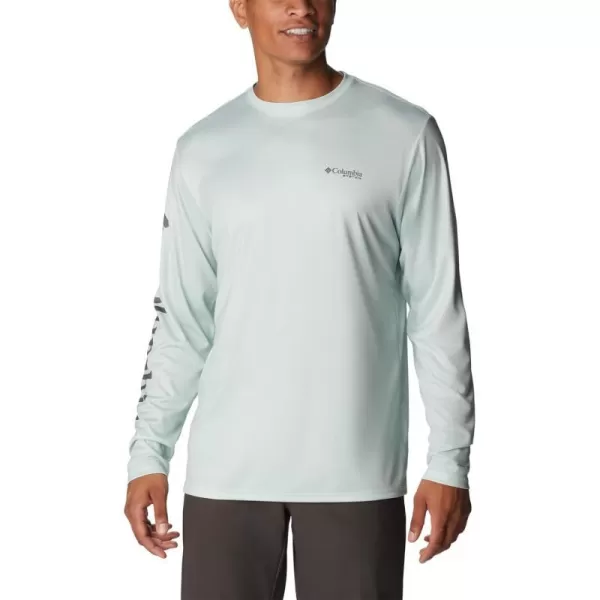 Columbia Mens Terminal Tackle PFG Carey Chen Long Sleeve Cool GreenCypress Inshore Trio MediumColumbia Mens Terminal Tackle PFG Carey Chen Long Sleeve Cool GreenCypress Inshore Trio Medium